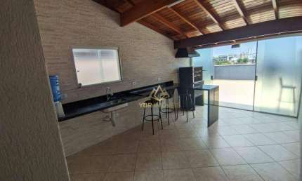Cobertura com 2 dormitórios à venda, 198 m² por R$ 660.000,00 - Vila Scarpelli - Santo André/SP