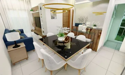 Apartamento com 2 dormitórios à venda, 46 m² por R$ 350.000 - Santa Maria - Santo André/SP