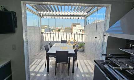 Cobertura com 2 dormitórios à venda, 107 m² por R$ 530.000,00 - Vila Metalúrgica - Santo André/SP