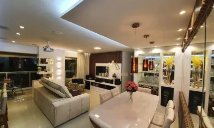 Apartamento com 3 dormitórios e 3 suites à venda - jardim - santo andré/sp