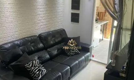 Sobrado com 3 dormitórios à venda, 130 m² por R$ 636.000,00 - Jardim Santo Antônio - Santo André/SP