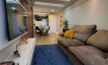 Apartamento com 3 dormitórios à venda, 70 m² por R$ 636.000,00 - Centro Diadema - Diadema/SP