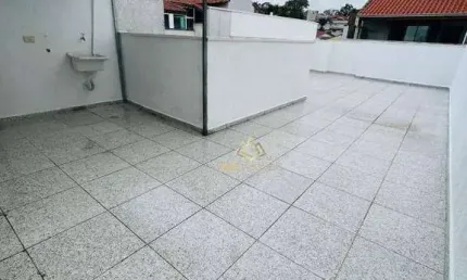 Cobertura com 2 dormitórios, 97 m² - venda por R$ 450.000,00 ou aluguel por R$ 2.817,00/mês - Vila Scarpelli - Santo André/SP