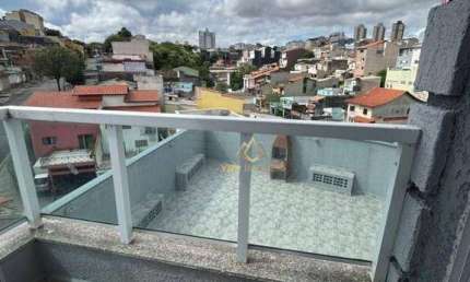 Apartamento com 2 dormitórios, 56 m² - venda por R$ 299.000,00 ou aluguel por R$ 2.098,01/mês - Parque João Ramalho - Santo André/SP