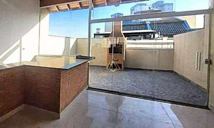 Cobertura com 3 dormitórios à venda, 107 m² por R$ 636.000,00 - Campestre - Santo André/SP