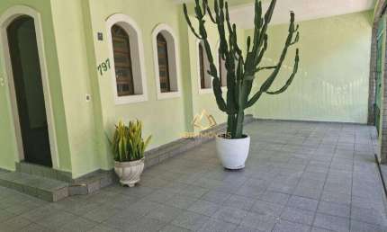 Sobrado com 3 dormitórios à venda, terreno 250 m2 por R$ 950.000 - Parque São Vicente - Mauá/SP