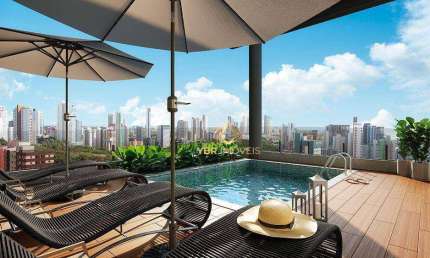 Apartamento com 1 dormitório à venda, 30 m² por R$ 439.900 - Jardim - Santo André/SP