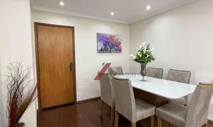 Apartamento com 3 dormitórios, 120 m² - venda por R$ 698.500,00 ou aluguel por R$ 4.628,75/mês - Jardim - Santo André/SP