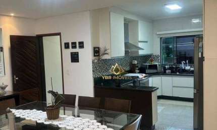 Sobrado com 3 dormitórios à venda, 233 m² por R$ 950.000 - Parque Novo Oratório - Santo André/SP