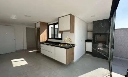 Cobertura com 2 dormitórios à venda, 89 m² por r$ 543.000,00 - parque erasmo assunção - santo andré/sp