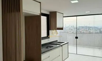 Cobertura com 2 dormitórios à venda, 77 m² por R$ 495.000,00 - Parque Erasmo Assunção - Santo André/SP