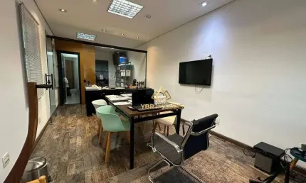 Sala à venda, 30 m² por r$ 196.000,00 - vila guiomar - santo andré/sp