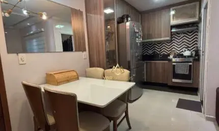 Apartamento com 2 dormitórios à venda, 52 m² por R$ 371.000 - Parque Capuava - Santo André/SP