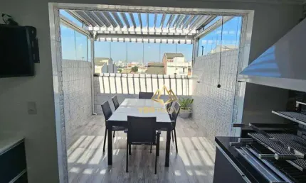 Cobertura com 2 dormitórios à venda, 110 m² por R$ 580.000,00 - Vila Metalúrgica - Santo André/SP