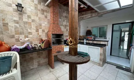 Sobrado com 3 dormitórios, 113 m² - venda por R$ 583.000 ou aluguel por R$ 3.850/mês - Vila Valparaíso - Santo André/SP