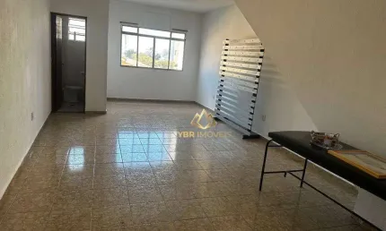 Sala para alugar, 34 m² por r$ 1.200,00/mês - vila valparaíso - santo andré/sp