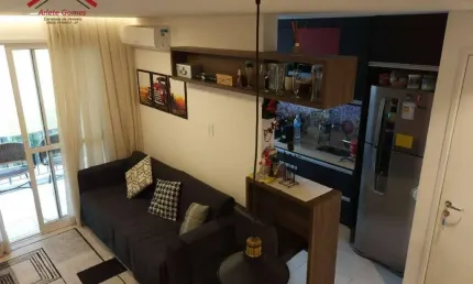 Apartamento com 2 dormitórios à venda, 47 m² por R$ 375.000,00 - Vila Valparaíso - Santo André/SP