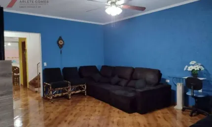 Sobrado com 3 dormitórios à venda, 204 m² por R$ 850.000,00 - Vila Pires - Santo André/SP