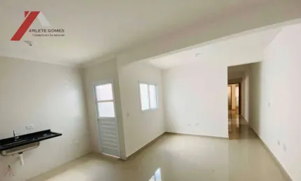 Apartamento com 3 dormitórios à venda, 70 m² por R$ 385.000,00 - Vila Humaitá - Santo André/SP