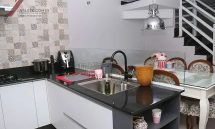 Sobrado com 3 dormitórios à venda, 83 m² por R$ 605.000,00 - Vila Helena - Santo André/SP