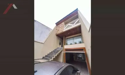 Sobrado com 5 dormitórios à venda, 312 m² por R$ 1.400.000,00 - Vila Alzira - Santo André/SP
