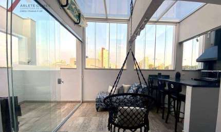 Cobertura com 3 dormitórios à venda, 122 m² por R$ 740.000,00 - Jardim do Mar - São Bernardo do Campo/SP