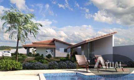 Casa nova 3 dorm. (1suite) com piscina Mairiporã 35 minutos de SP.