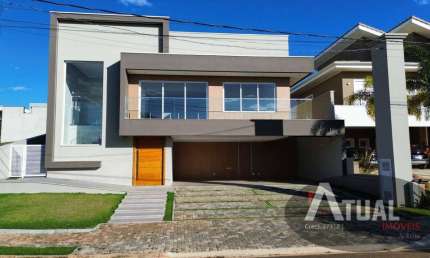 CASA ALTO PADRÃO EM CONDOMINIO EM ATIBAIA 5 SUITES.
