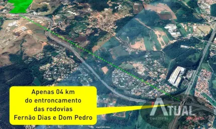 ÁREA INDUSTRIAL EM ATIBAIA COM OTIMA LOGISTICA E BOA TOPOGRAFIA.