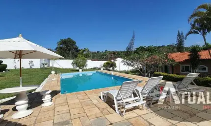 CASA TÉRREA PARA LOCAÇÃO EM ATIBAIA COM 4 DORMITÓRIOS.