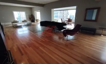 Apartamento de Luxo para Locação na Vila Nova Conceição - 5 Quartos, 5 Suítes, 3 Salas, 6 Banheiros, 8 Vagas de Garagem - São Paulo-SP