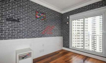 Luxuoso apartamento de 4 suítes no Jardim Fonte do Morumbi, São Paulo-SP: 3 salas, 6 banheiros, 5 vagas, 425m²!