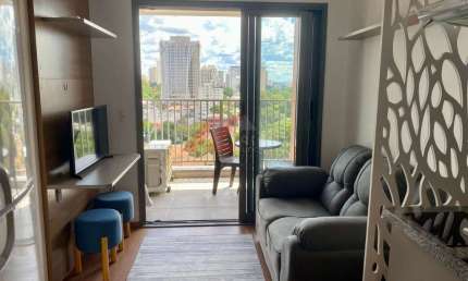 Excelente oportunidade: Apartamento à venda ou locação na Chácara Santo Antônio, São Paulo-SP! 1 quarto, 1 sala, 1 banheiro, 27m².