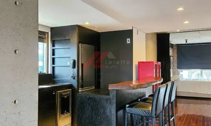 Apartamento para locação na Cidade Monções, São Paulo-SP: 1 quarto, 1 suíte, 1 sala, 2 banheiros, 2 vagas de garagem, 90m².