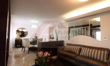 Moema Pássaros - Apartamento 220m², com 4 dormitórios sendo 2 suítes e 2 quartos americanos, 4 banheiros + 1 lavabo, closet, living amplo, varanda espaçosa, 4 vagas
