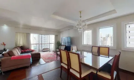 Apartamento com 4 quartos à venda na Alameda dos Arapanés, 717, Moema, São Paulo