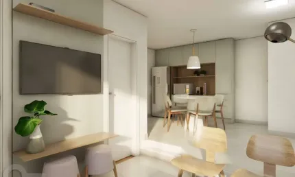 Apartamento com 1 quarto à venda na Rua Joel Carlos Borges, 158, Brooklin Paulista, São Paulo