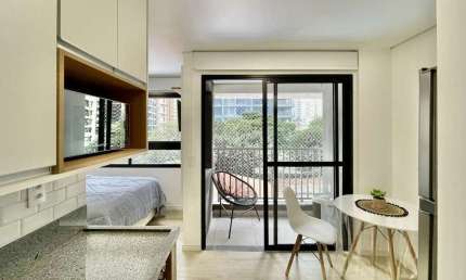 Imóvel compacto e bem localizado em Pinheiros: Apartamento à venda ou locação em São Paulo-SP