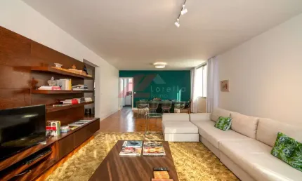 Apartamento de Luxo para Locação no Jardim Paulista, São Paulo-SP: 3 Quartos, 1 Suíte, 207,60m², 1 Vaga de Garagem!