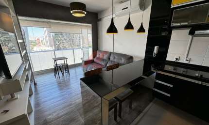 Imperdível: Apartamento para locação em Santo Amaro, São Paulo-SP! 1 quarto, 1 sala, 1 banheiro e 1 vaga de garagem! Confira!