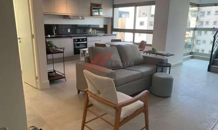Locação de Cobertura de Luxo no Jardim Paulista, São Paulo-SP: 1 quarto, 1 suíte, 1 sala, 2 banheiros, 2 vagas, 85m².