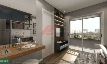 Imperdível oportunidade: Apartamento à venda em São Paulo, Vila Andrade - 1 quarto, 1 suíte, 1 sala, 1 banheiro, 17m²!
