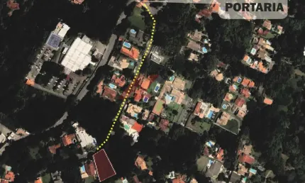 Terreno em Condomínio de Luxo à Venda em Cotia-SP, Bairro Algarve - 1.403,00m² de Pura Exclusividade!