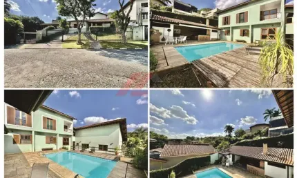 Casa à venda em Carapicuíba-SP, bairro Águas da Fazendinha! 4 quartos, 3 suítes, 2 salas, 5 banheiros, 8 vagas, 359,18m²!