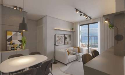 Apartamento com 2 quartos à venda na Rua Pascoal Simone, --, Coqueiros, Florianópolis por R$ 879.425