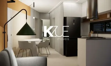 Apartamento com 1 quarto à venda na Avenida Engenheiro Max de Souza, --, Coqueiros, Florianópolis por R$ 610.000
