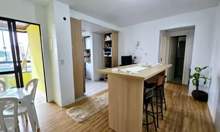 Apartamento com 1 quarto à venda na Rua Prefeito Dib Cherem, --, Capoeiras, Florianópolis por R$ 390.000