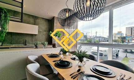 Apartamento com 2 quartos à venda no Encruzilhada, Santos 