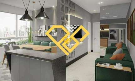 Apartamento com 2 quartos à venda no Campo Grande, Santos 