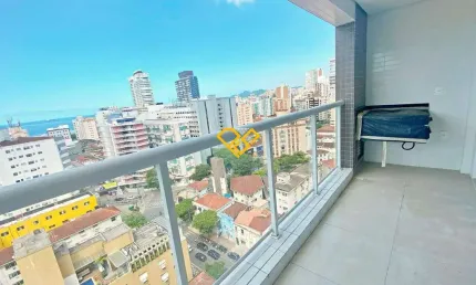 Apartamento com 2 quartos à venda no Gonzaga, Santos 